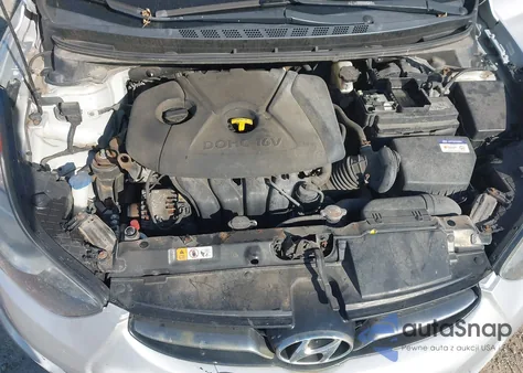 2013 Hyundai Elantra Limited from USA, damaged, VIN KMHDH4AE7DU670845